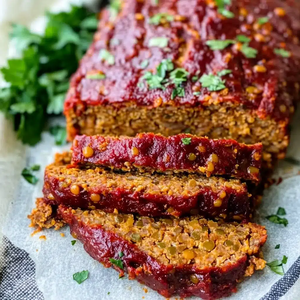 Vegan Lentil Meatloaf