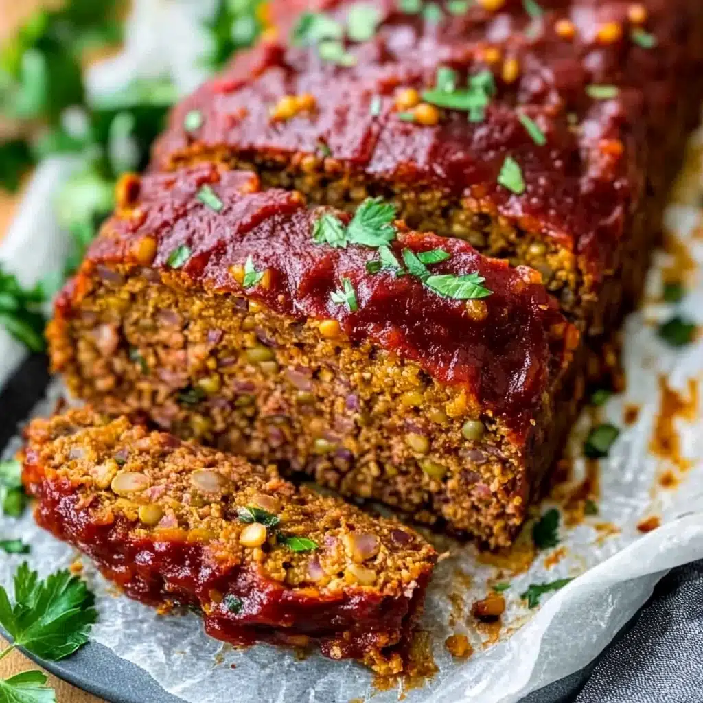 Vegan Lentil Meatloaf