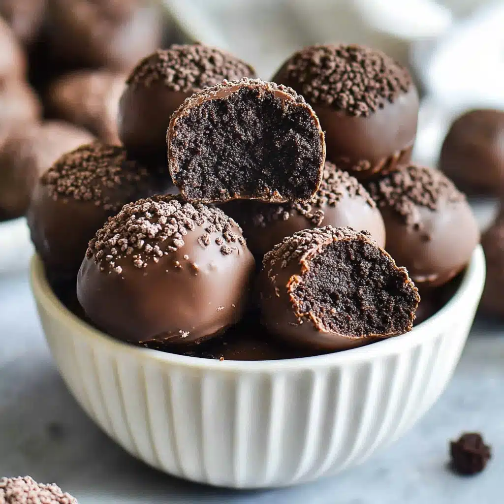 Vegan Oreo Truffles
