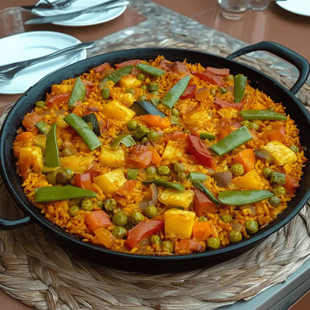 Vegan Vegetable Paella