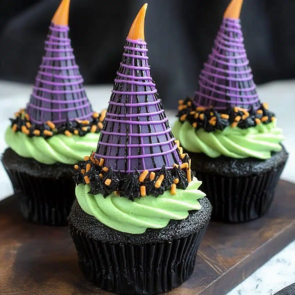 Witch Hat Cupcakes