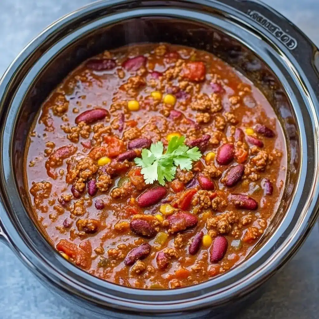 chili cook - off winner crockpot chili