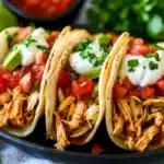 crockpot chicken tacos