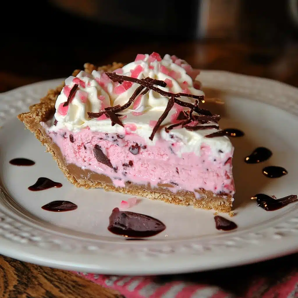 Peppermint Ice Cream Pie
