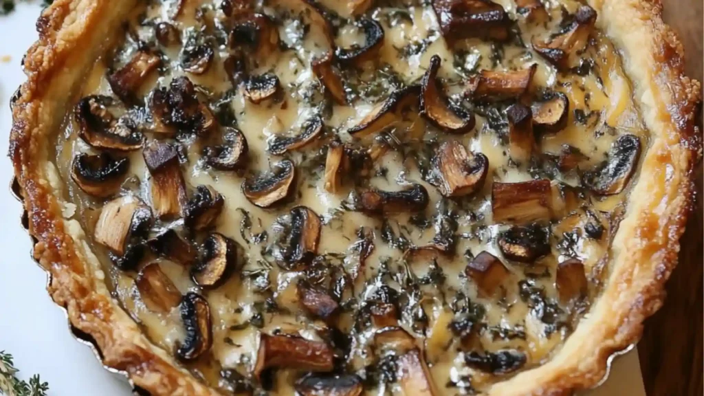 Wild Mushroom Tart