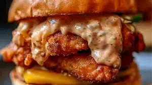 sandwiches with cheese and meat on them