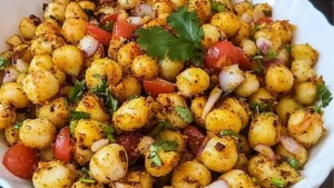 the food is prepared and ready to be eaten on the table for people to eat