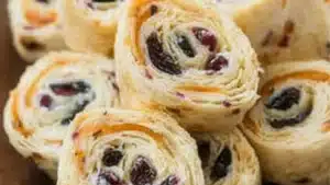 Image for Festive Christmas Cranberry Roll Ups