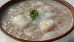 how to make coconut taro tapioca soup