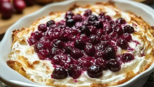 the best baked cranberry cream cheese dip recipe is perfect for holiday entertainings