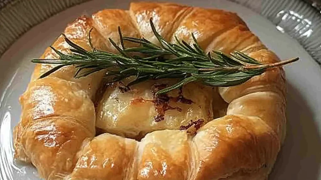 Image for Elegant Baked Brie in Puff Pastry