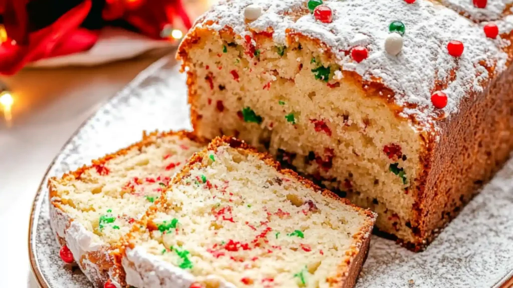 a loaf of bread sitting on top of a cutting board next to an orange