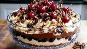 Christmas Black Forest Trifle