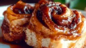 Apple Butter Cinnamon Rolls