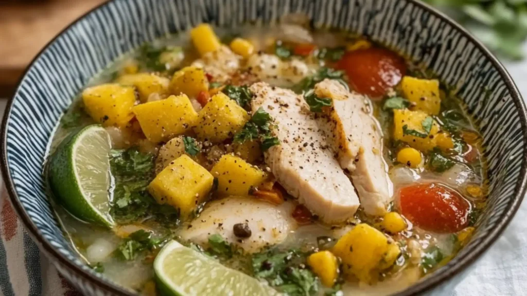 a bowl of food with the words how to make jalao booota's most popular dish