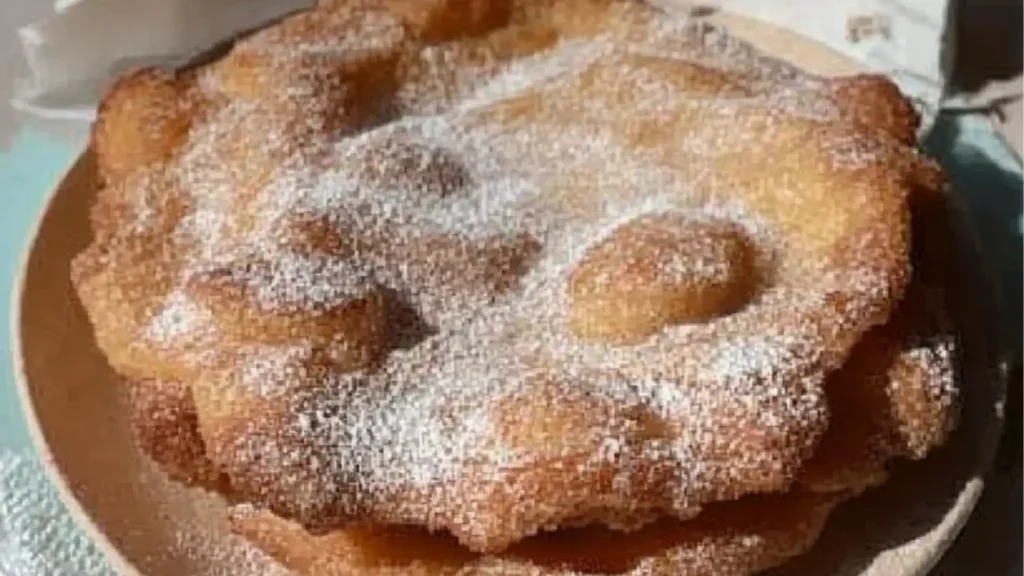 a stack of pancakes sitting on top of a white plate