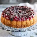 Cranberry Upside Down Bundt Cake