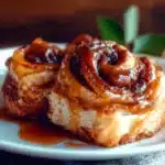 Apple Butter Cinnamon Rolls