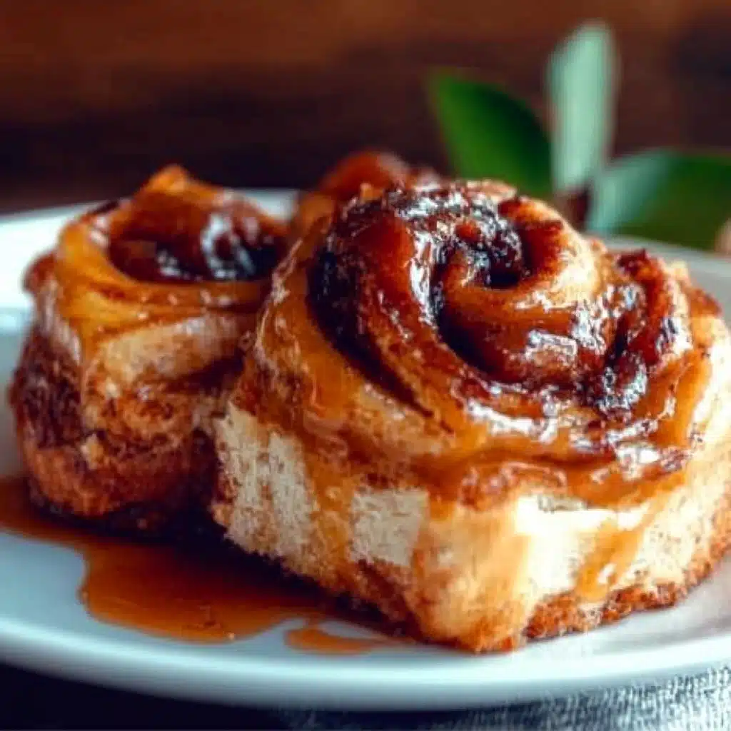 Apple Butter Cinnamon Rolls
