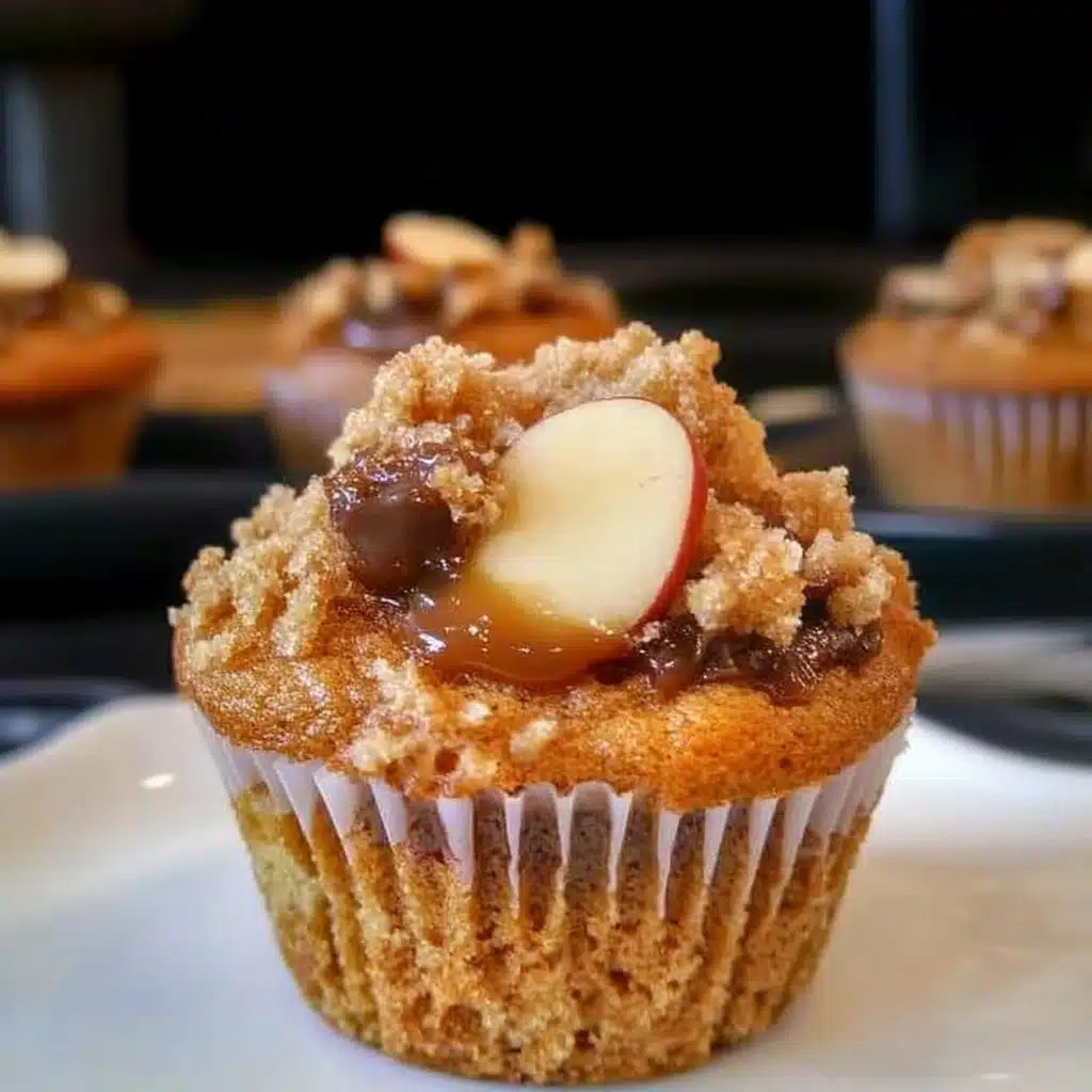 Apple Butter Streusel Muffins