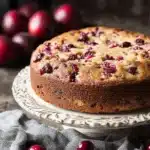 Apple Cranberry Pecan Cake