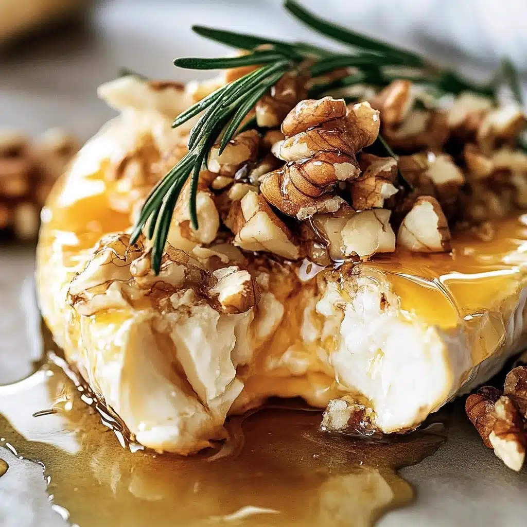 Baked Brie with Honey and Nuts
