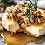 Baked Brie with Honey and Nuts