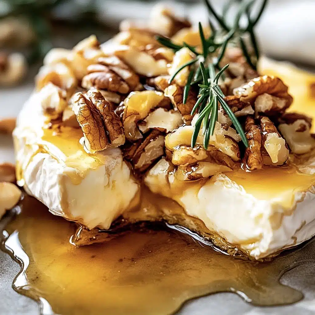 Baked Brie with Honey and Nuts