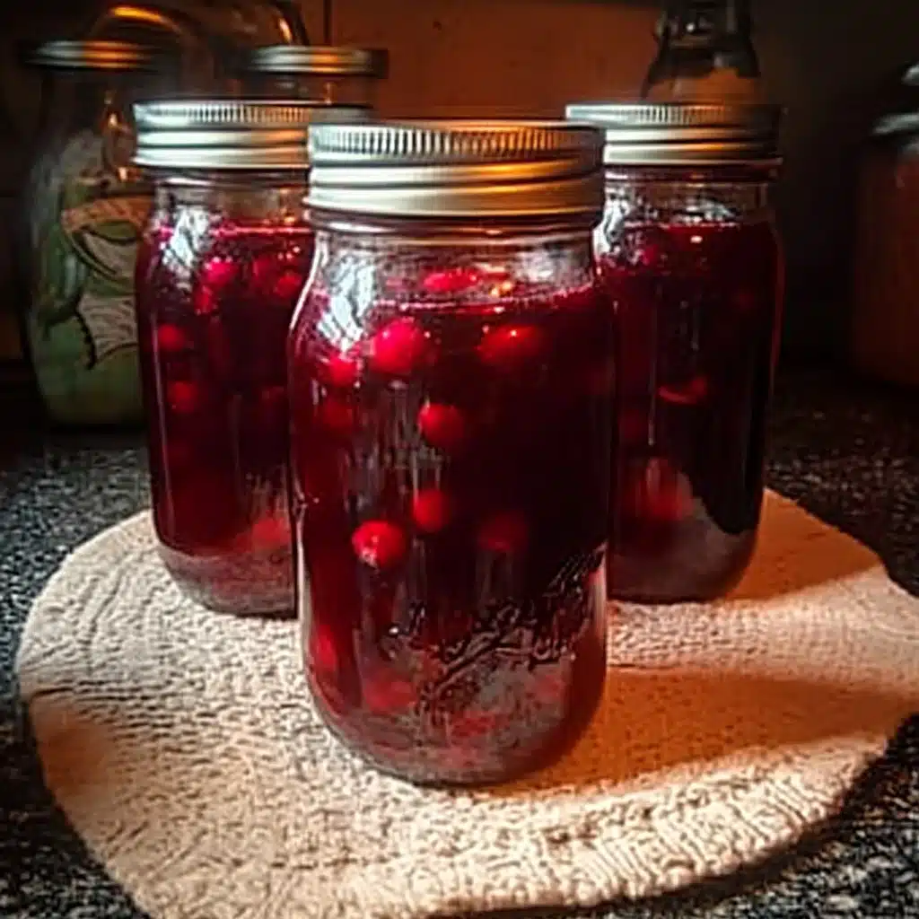 Canning Cranberry Juice