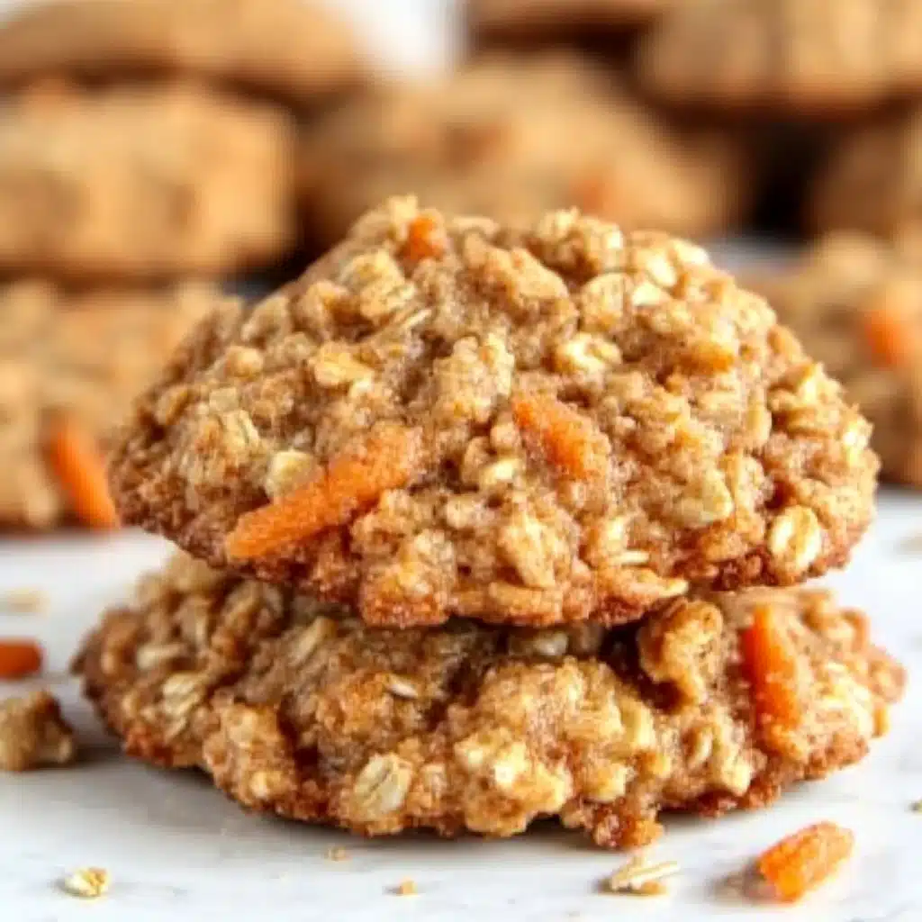 Carrot Cake Oatmeal Cookies