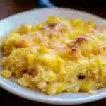Cheesy Skillet Scalloped Corn