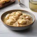Chicken and Dumplings with Biscuits