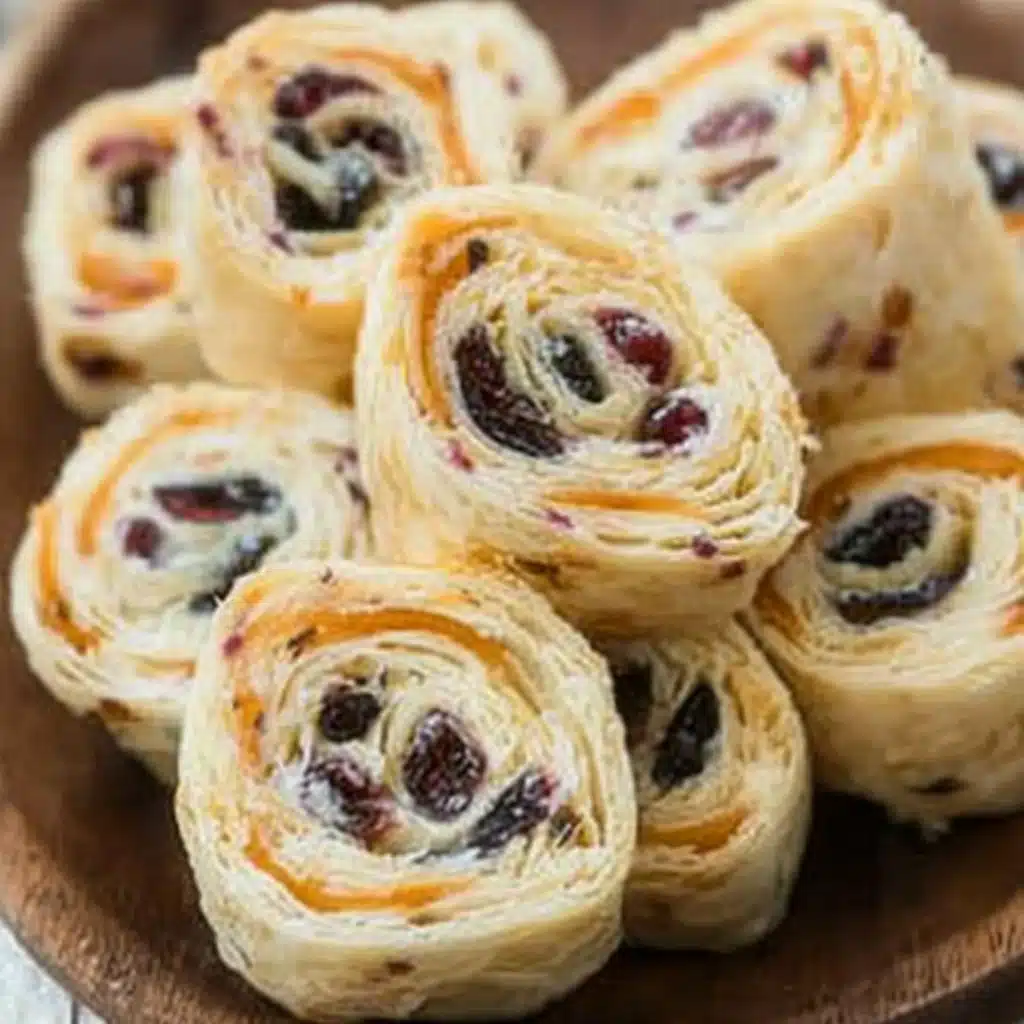 Christmas Cranberry Roll Ups