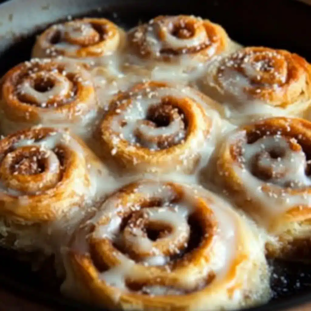 Cinnamon Roll Phyllo Dough Dessert