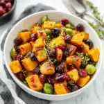 Butternut Squash Brussels Sprouts Salad