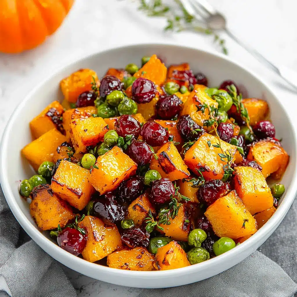 Butternut Squash Brussels Sprouts Salad