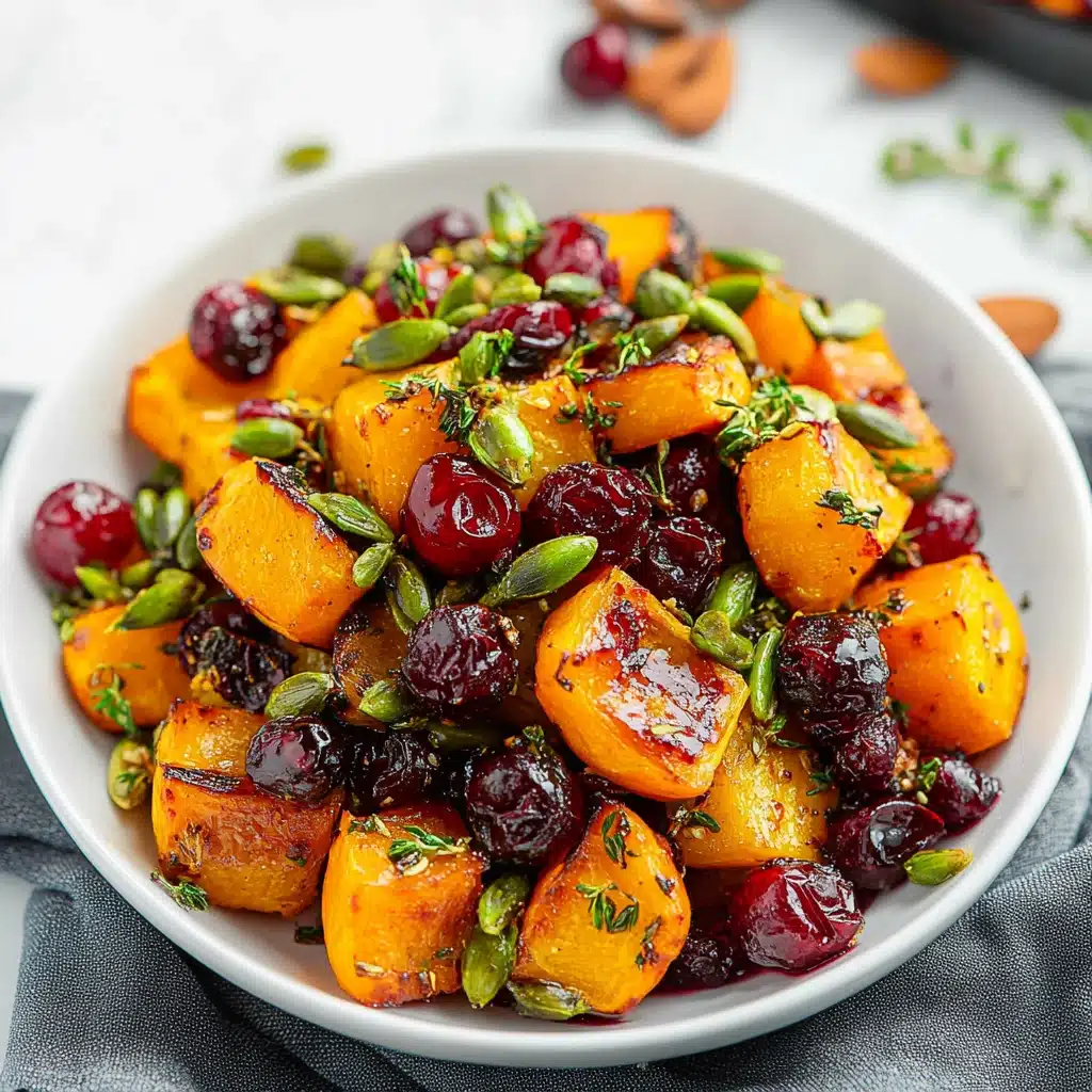Butternut Squash Brussels Sprouts Salad