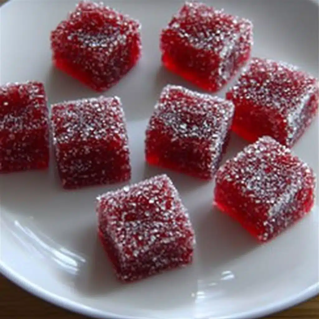 Cranberry Jelly Candy