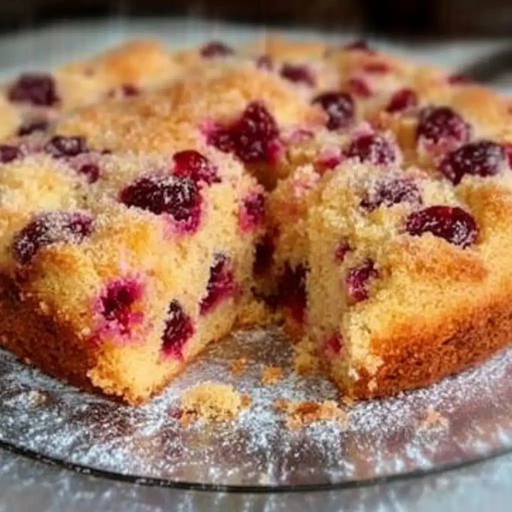 Cranberry Orange Breakfast Cake