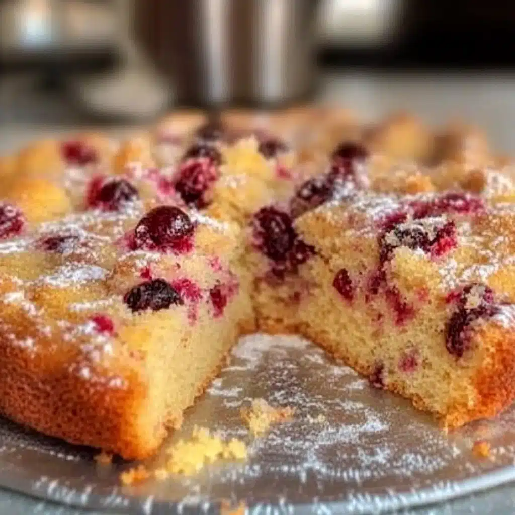 Cranberry Orange Breakfast Cake
