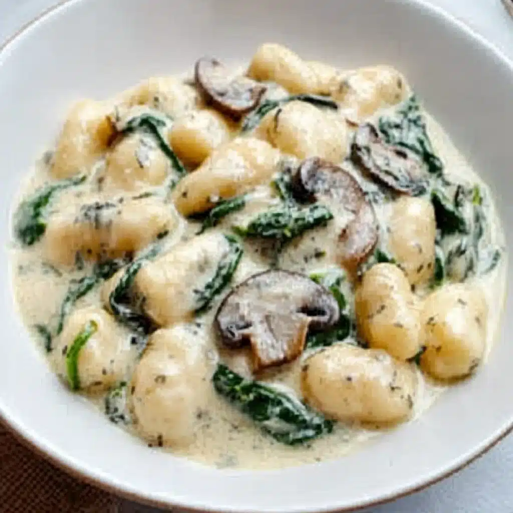 Mushroom Gnocchi
