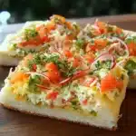 Crescent Roll Veggie Pizza