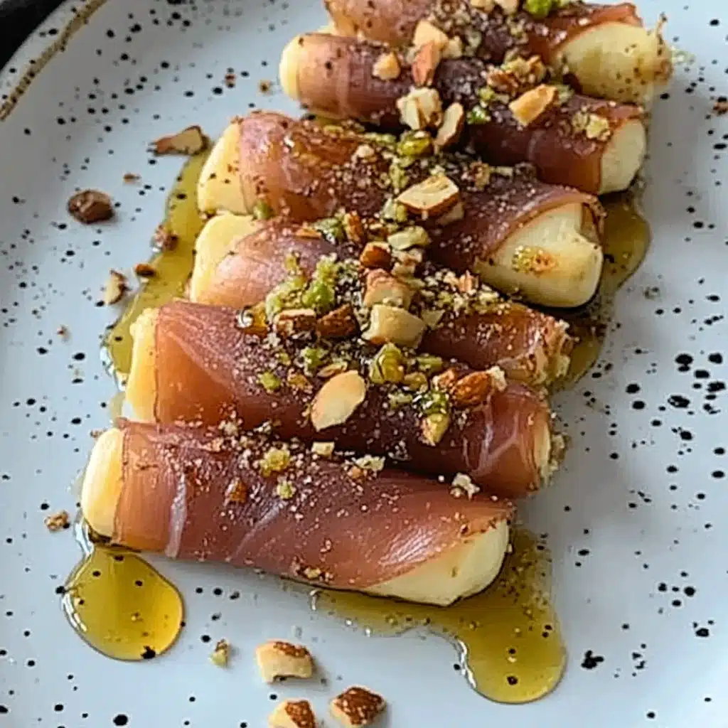 Crispy Prosciutto Wrapped Boursin Cheese