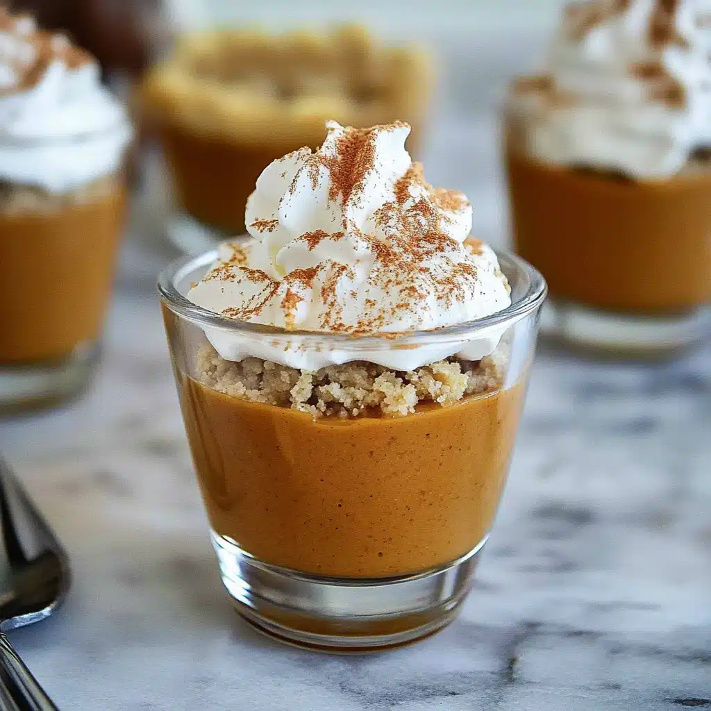 Easy Pumpkin Pie in a Cup