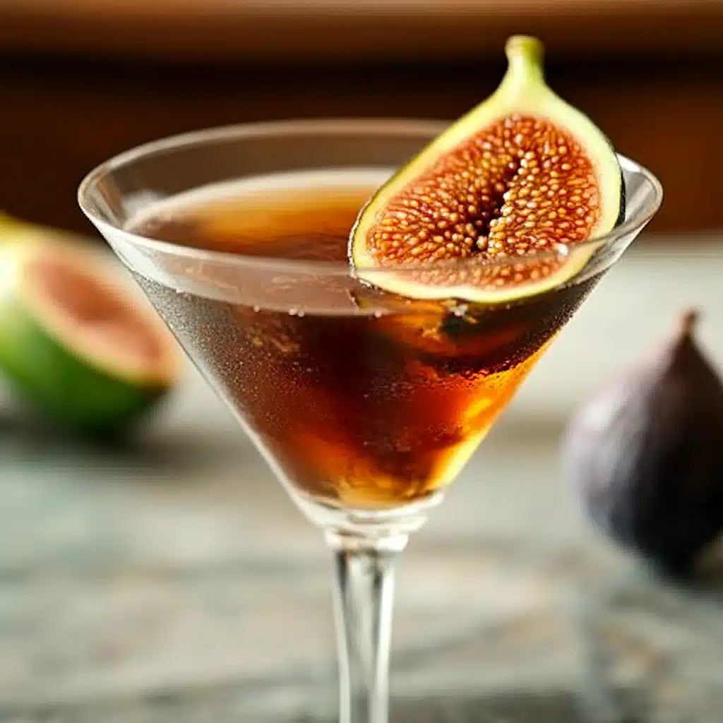Fig Manhattan Mocktail