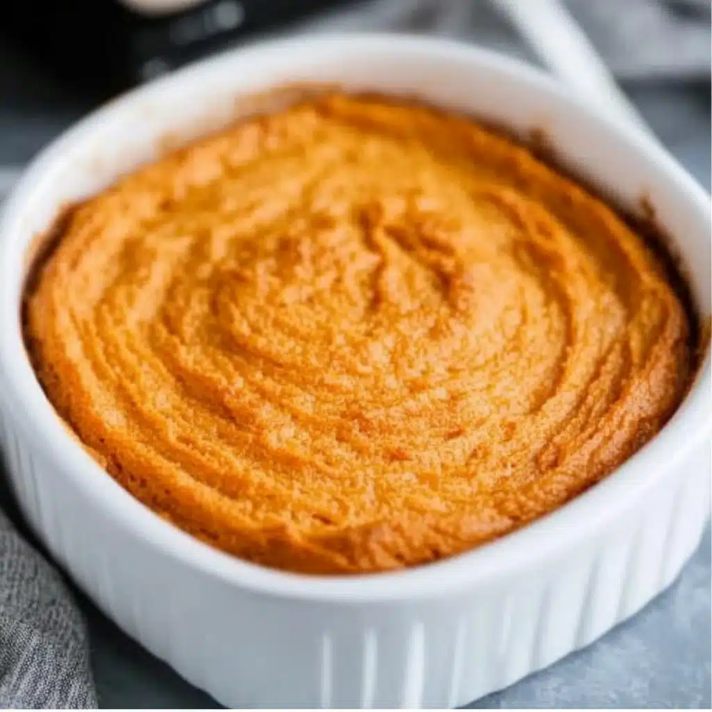 French Style Sweet Potato Soufflé