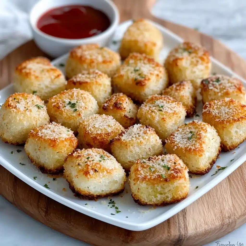Garlic Parmesan Bread Bites