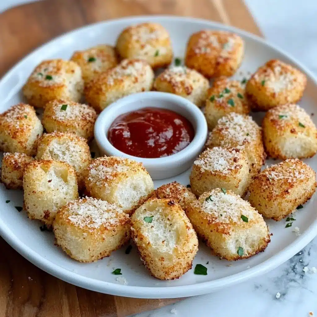 Garlic Parmesan Bread Bites
