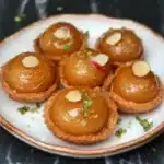Gulab Jamun in Kunafa Nests