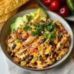 High Protein Southwest Chicken Salad